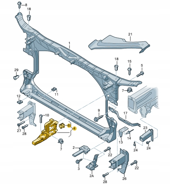 Кріплення фари