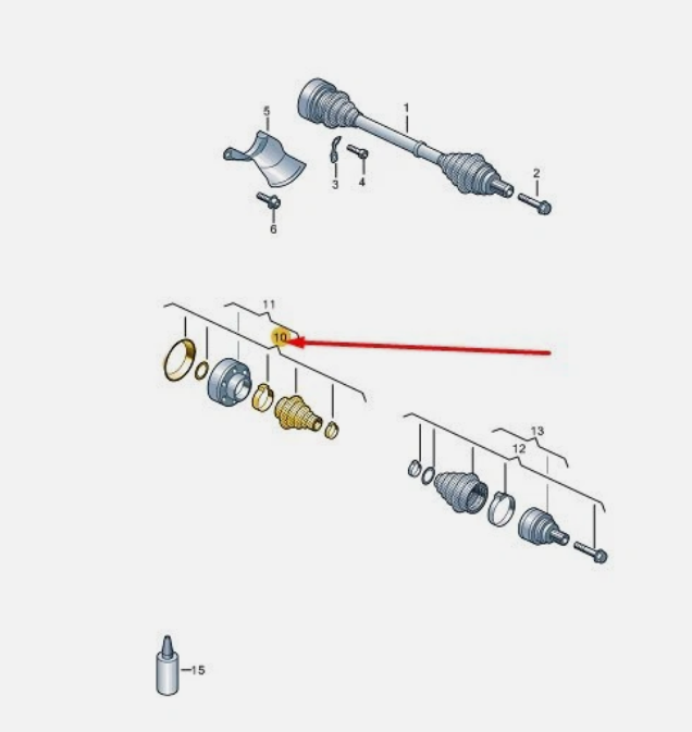 Пильник внутрішнього шруса