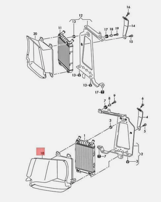 Повітропровід   AUDI AUDI Q8 4MN