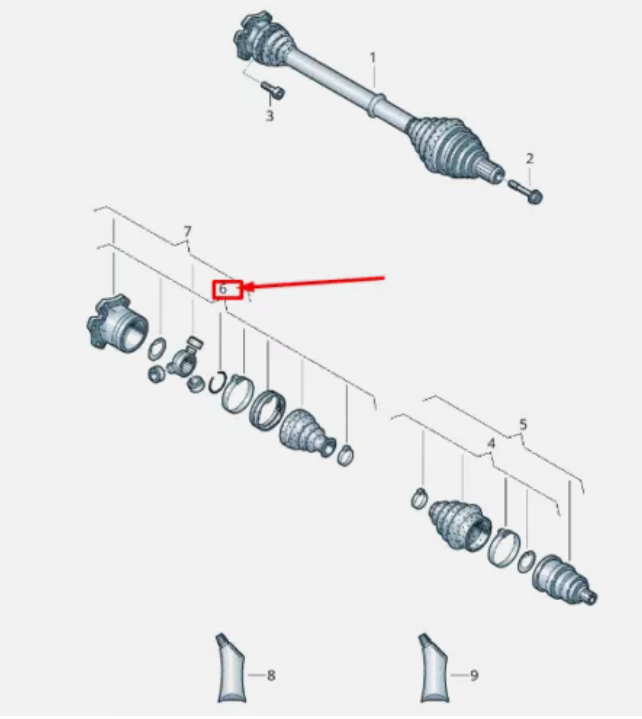 Шрус внутрішній