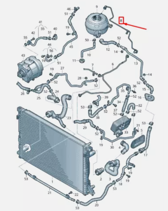 Трубка охолодження