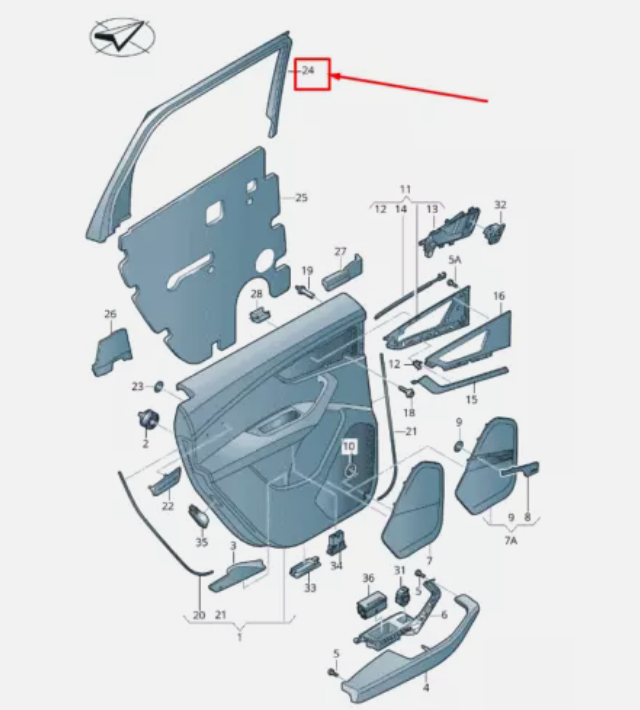 Облицювання пройому дверей