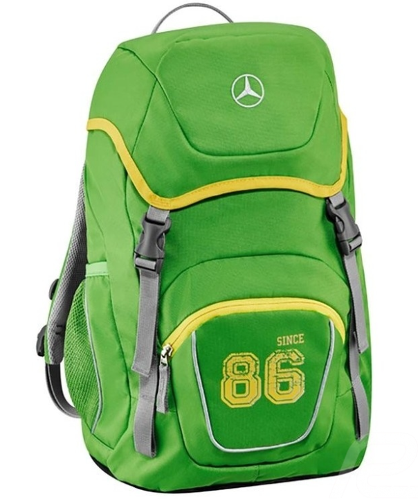 Рюкзак дитячий великий салатовий Mercedes