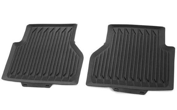 Килимки гумові задні комплект 2шт.(без кріплень)