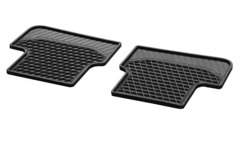 Коврики резинові зад Mercedes S W222 Long